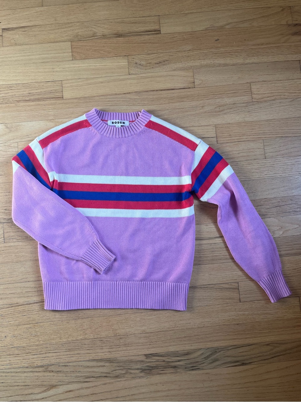 Biden striped cotton sweater XS